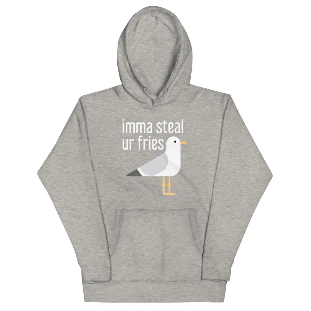 Fries Thief Graphic Hoodie