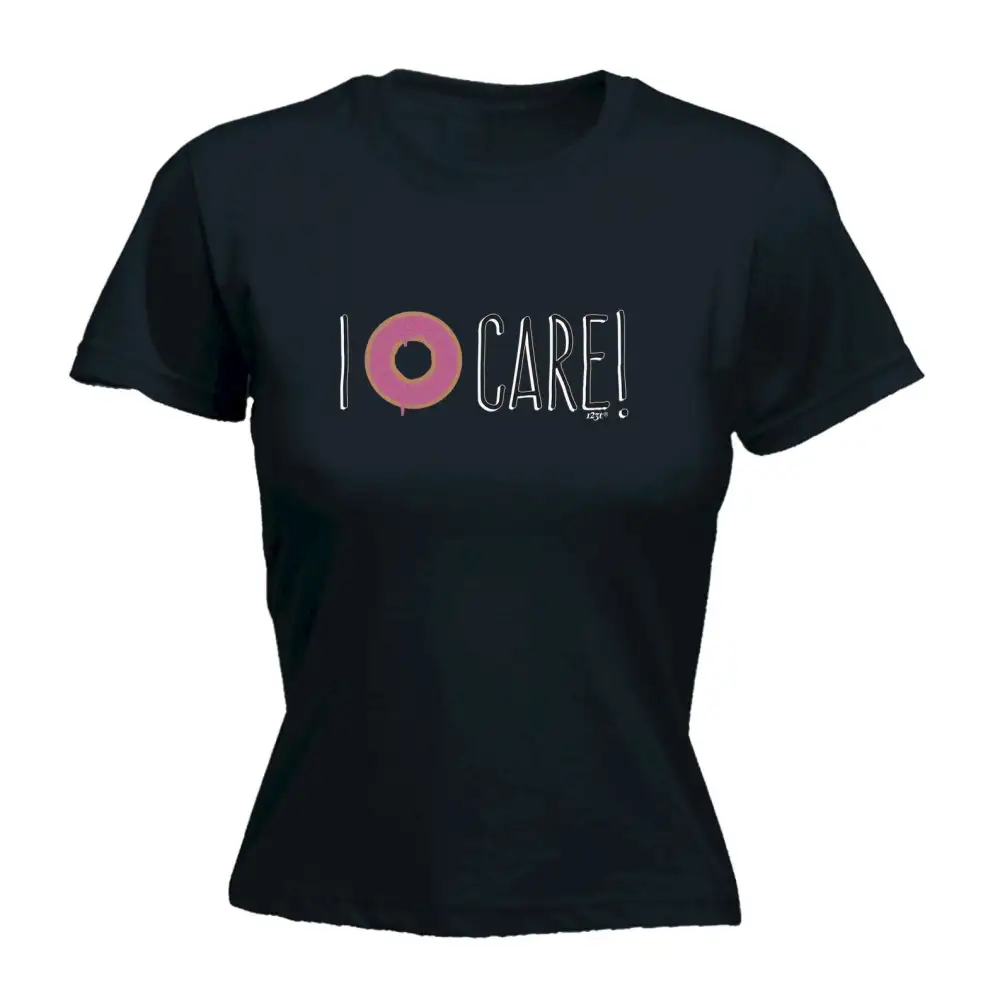 Donut Care Graphic Fitted Tee