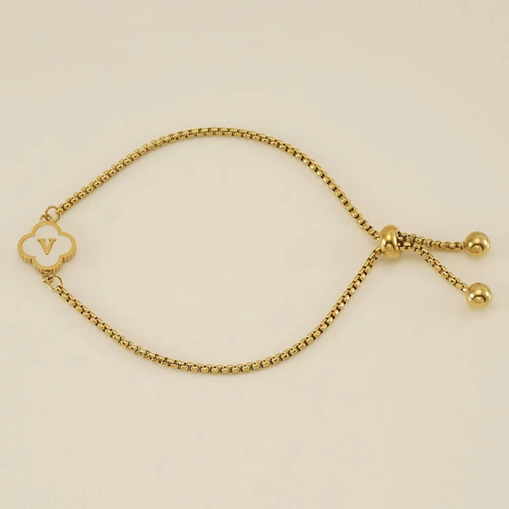 Adjustable Shell Charm Bracelet