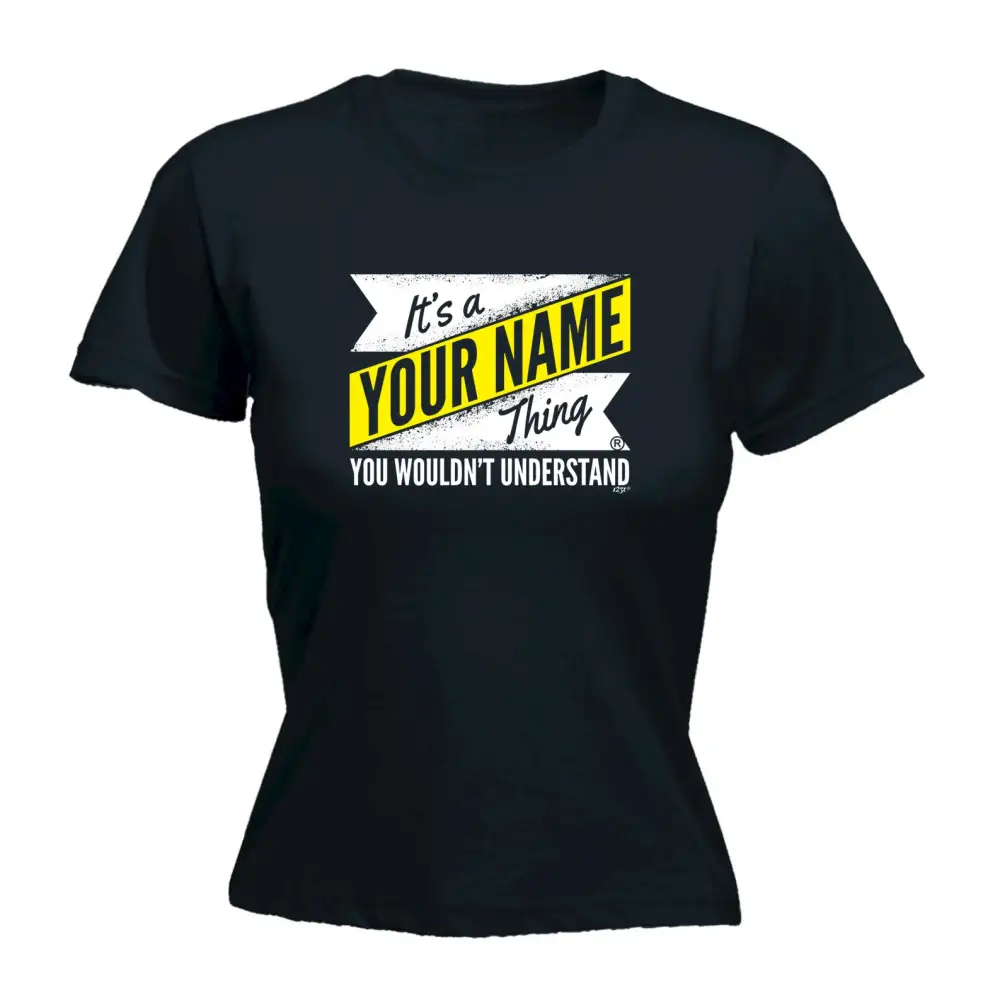 Name Style Graphic Fitted Tee