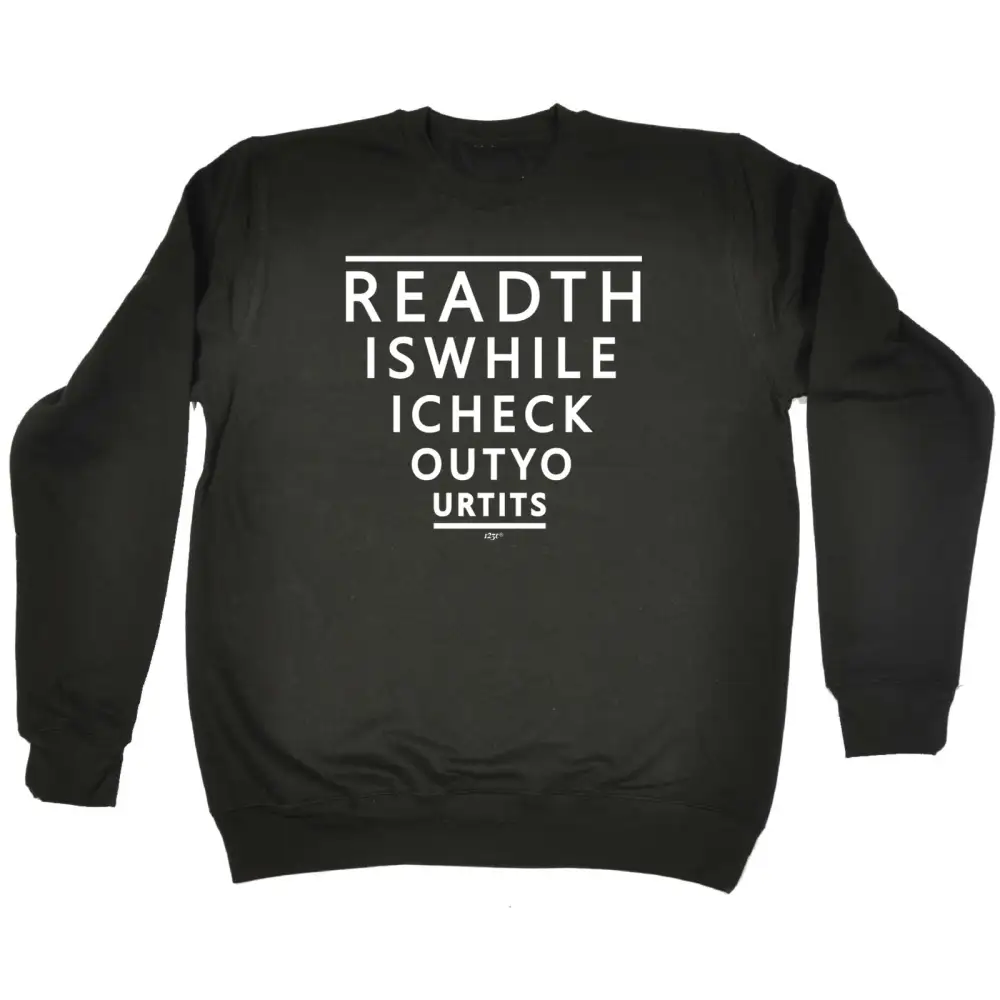 Checkout Humor Graphic Sweatshirt