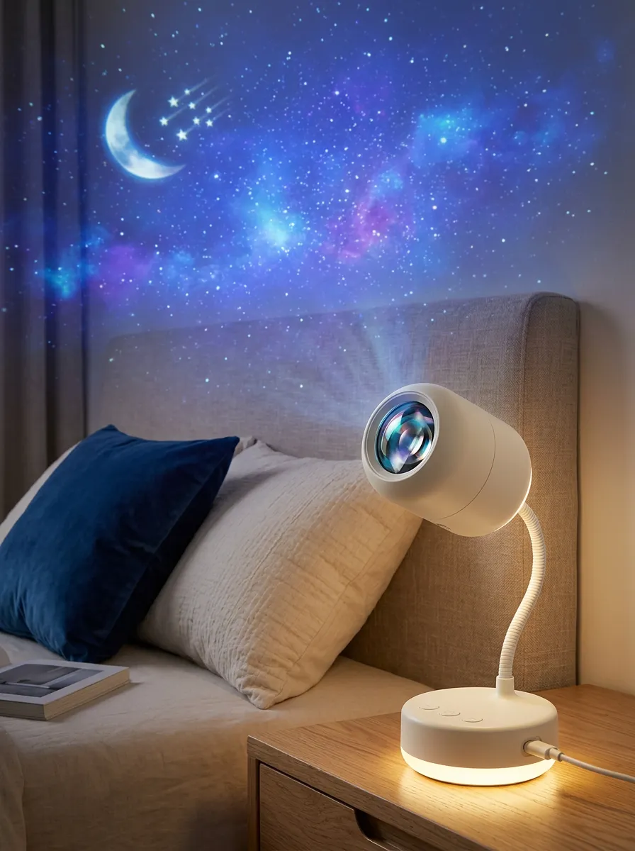 Starlight Galaxy Moon Star Projector Night Light