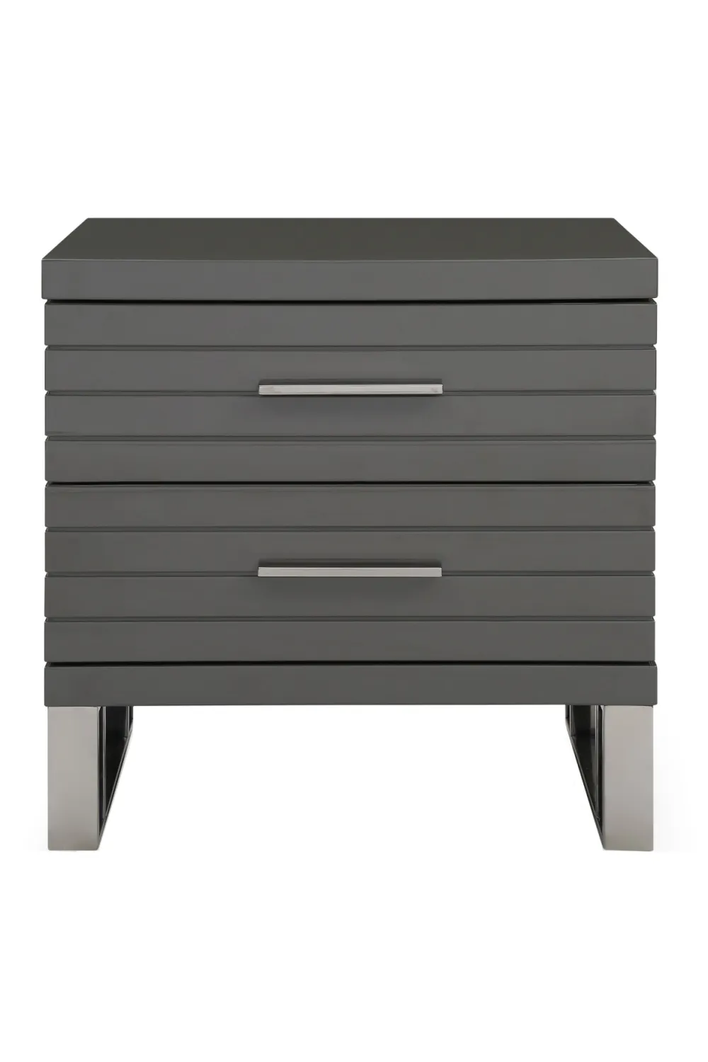 Slatted Drawer Nightstand