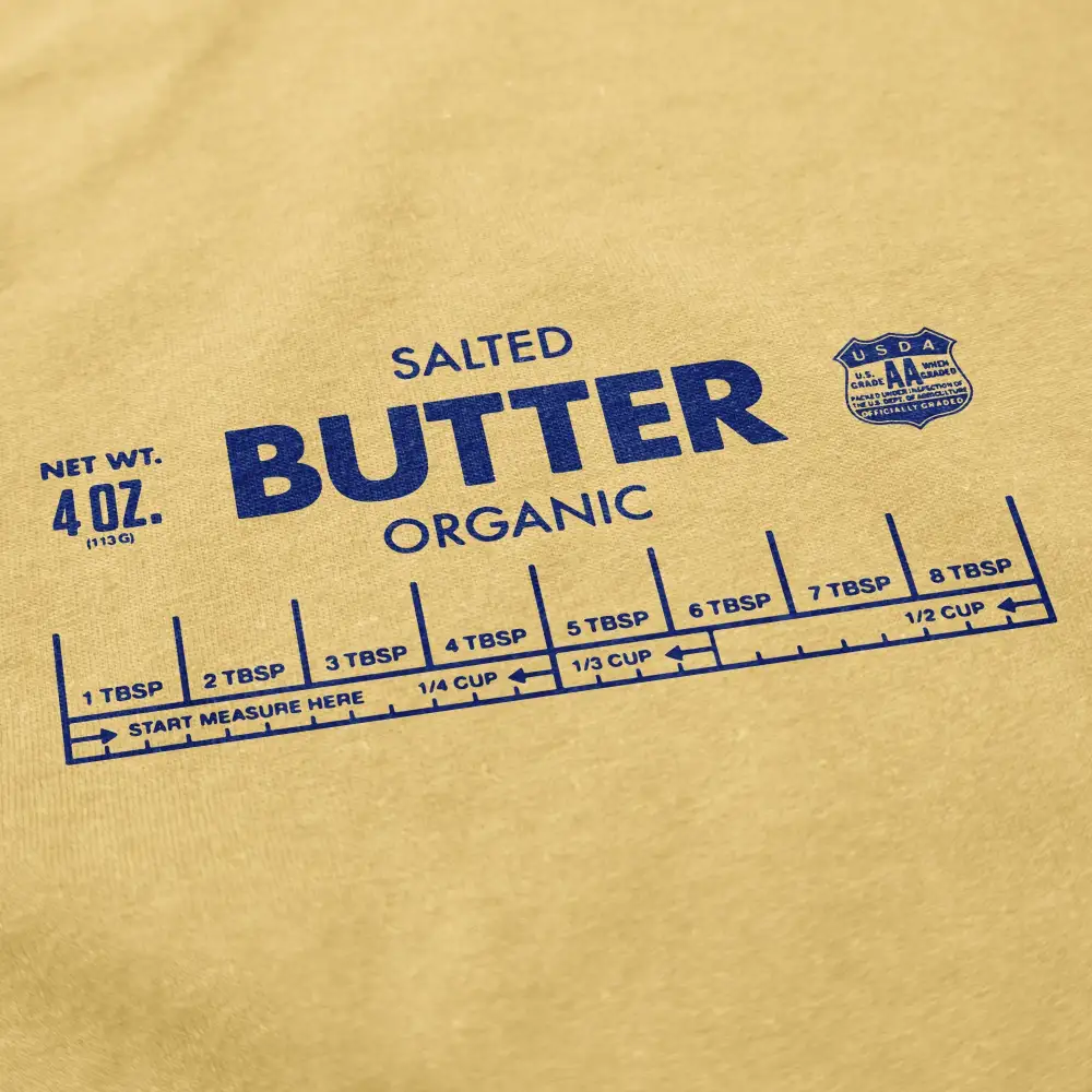 Butter Print Cotton Tee