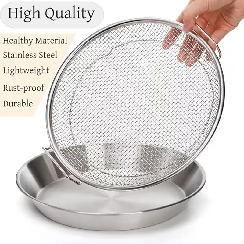 Multi-Use Stainless Steel Mesh Basket