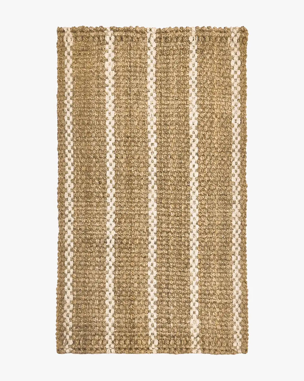 Striped Handwoven Jute Area Rug