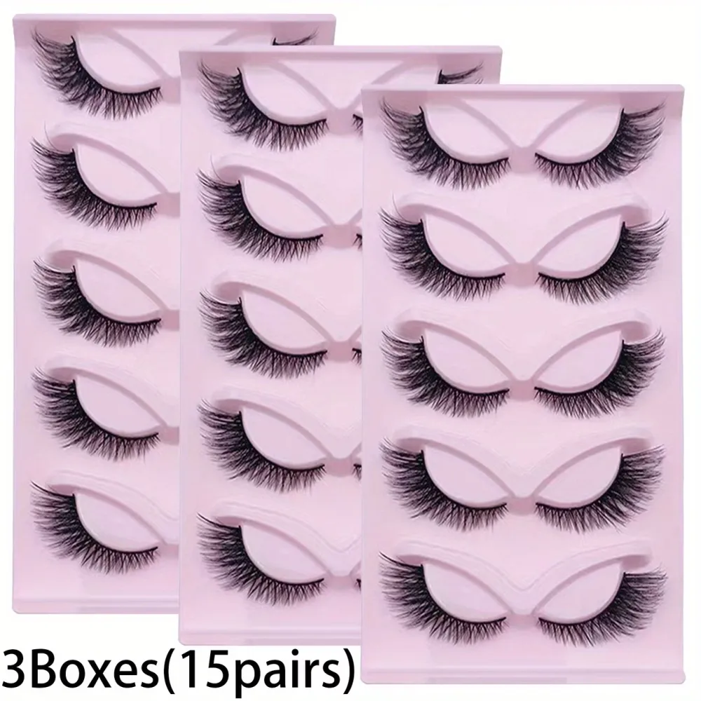 Dramatic Fluffy False Lashes