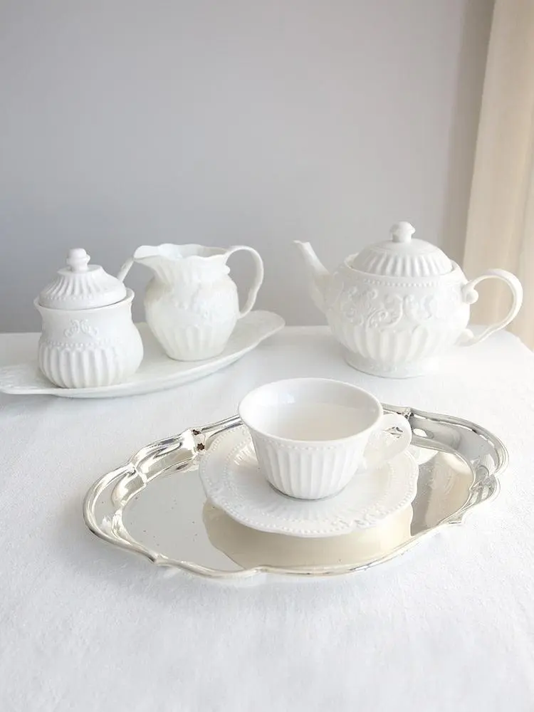 Porcelain Rococo Tea Set