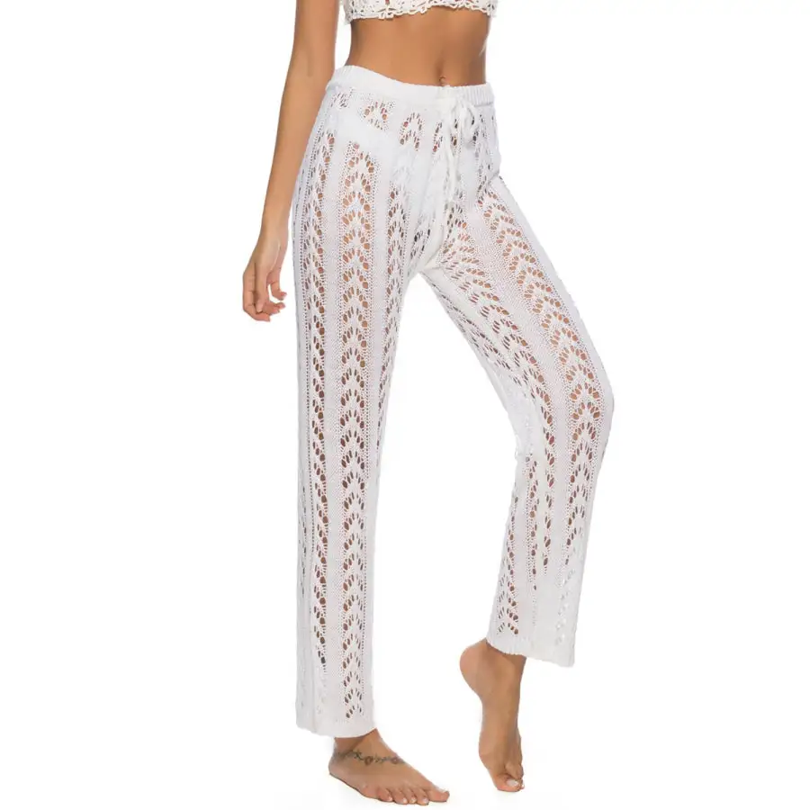 Women's High-Waist Cutout Drawstring Swimsuit