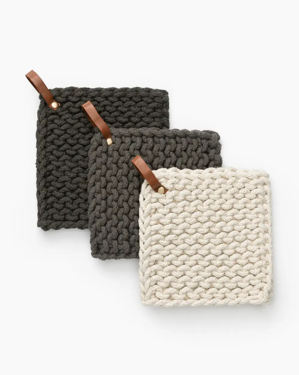 Woven Leather Kitchen Accessory