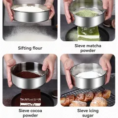 Multi-Use Kitchen Fine-Mesh Sifting Tool