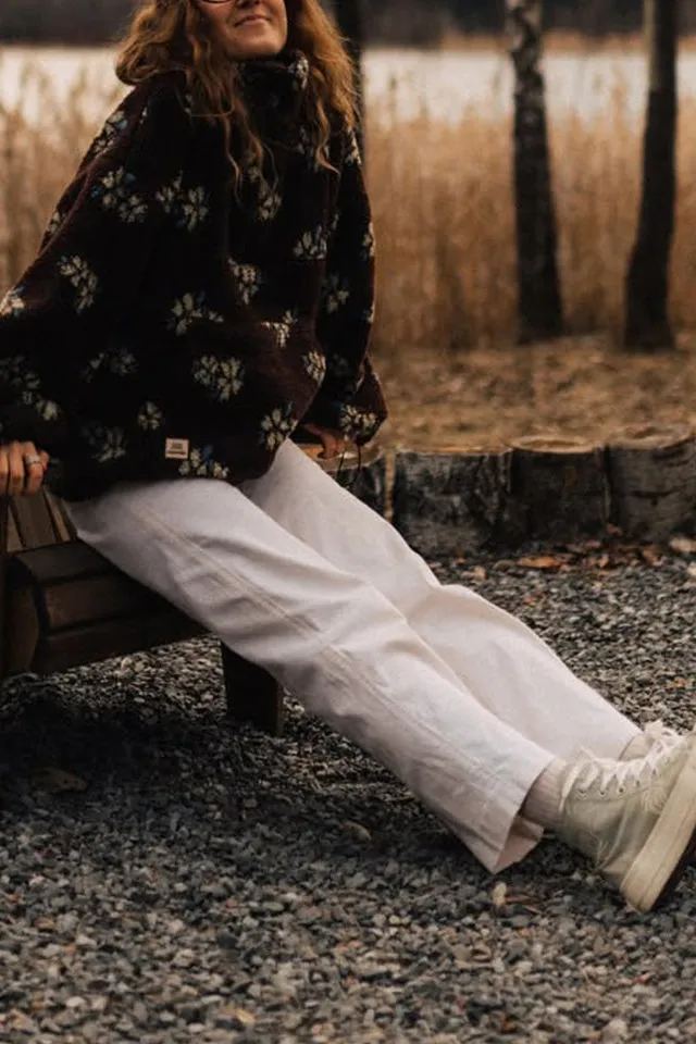 Stand-Collar Oversized Loose Jacket