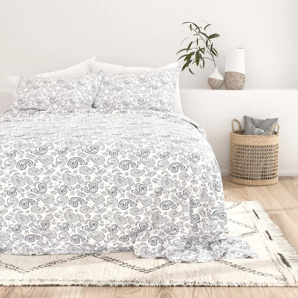 Coarse Paisley Pattern Sheet Set