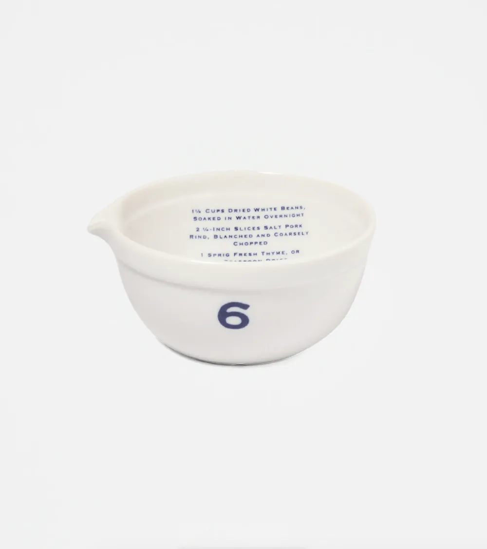 Numbers Bowl Kitchen Tableware Piece