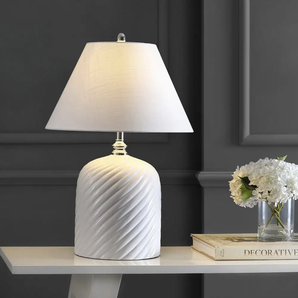 Ceramic Bohemian Glam LED Table Lamp