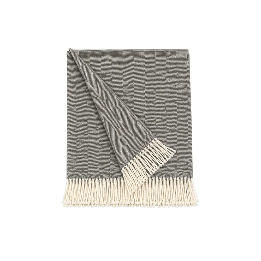 Soft Everyday Herringbone Throw Blanket