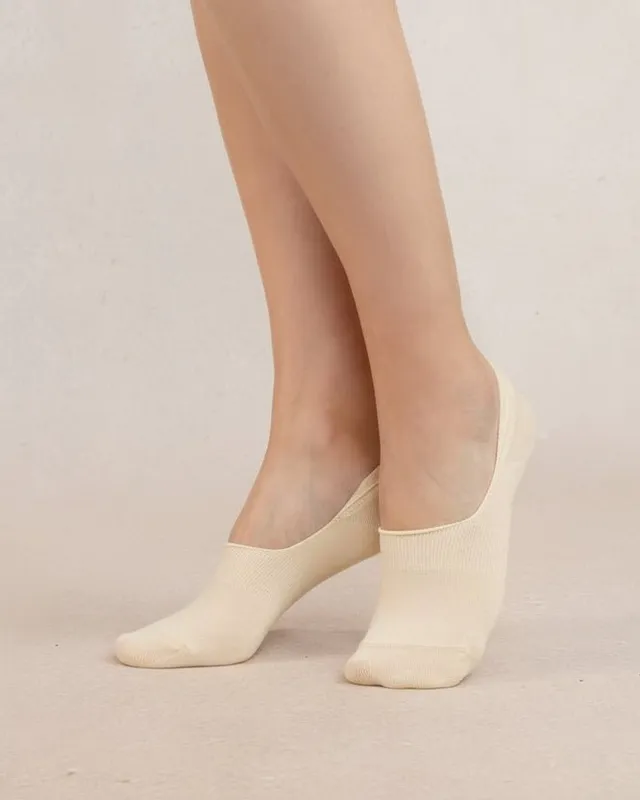 Cotton Maxi No-Show Twin Pack Socks