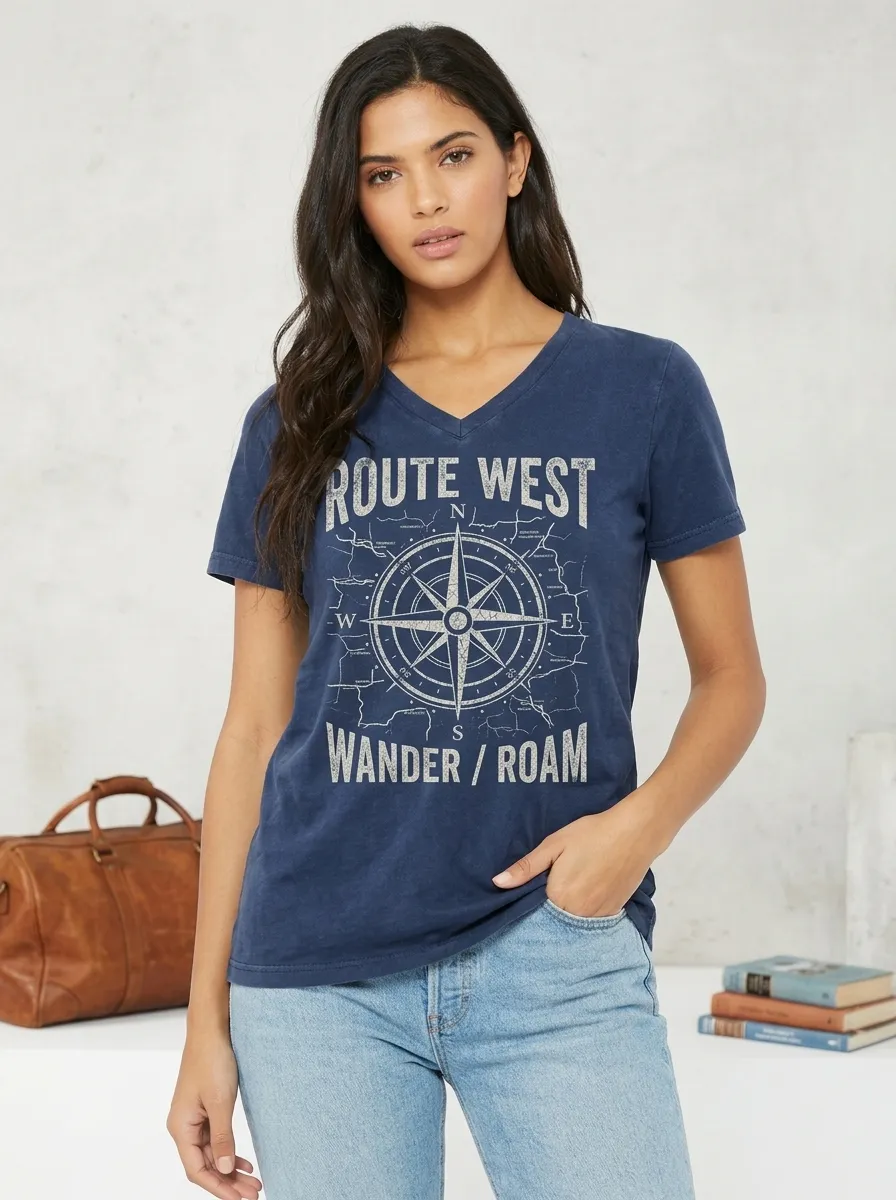 Travel Adventure Compass T-Shirt