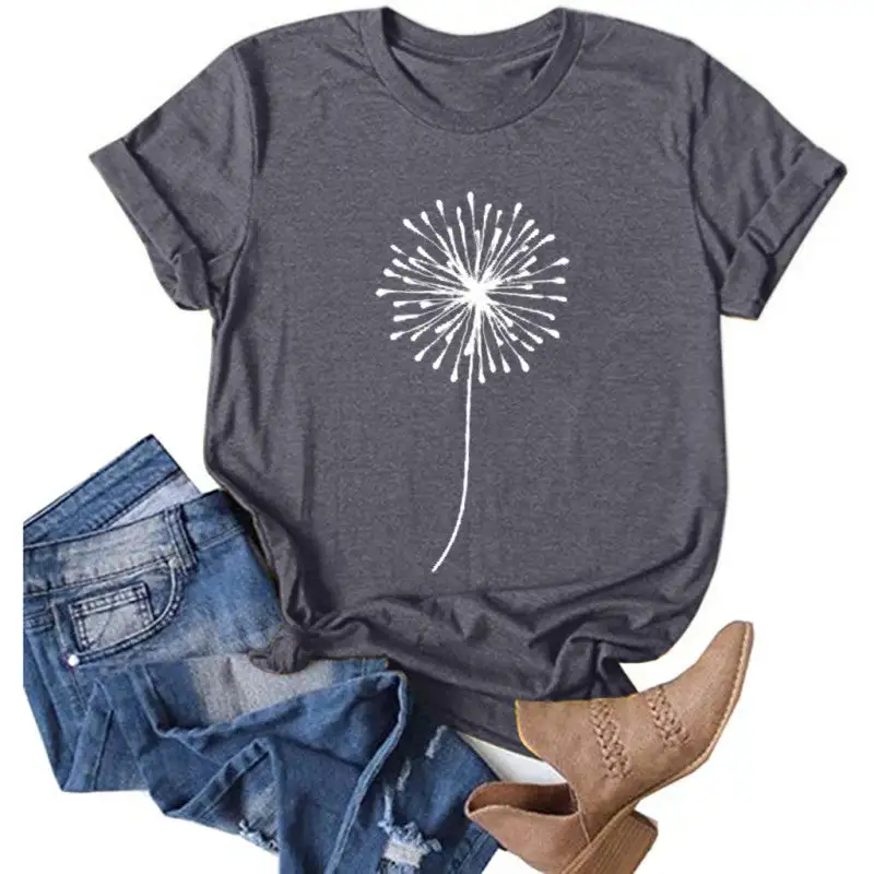 Refined Round-Neck Short-Sleeve Knit T-Shirt