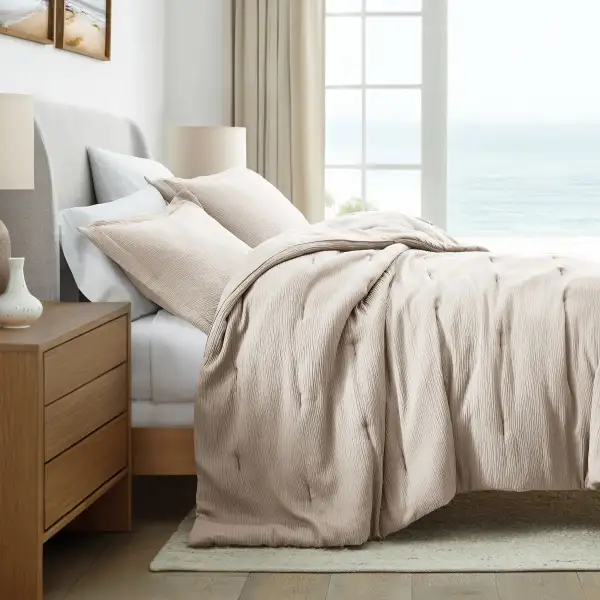 Cloud Weave Textured Down Alternative Comforter Set