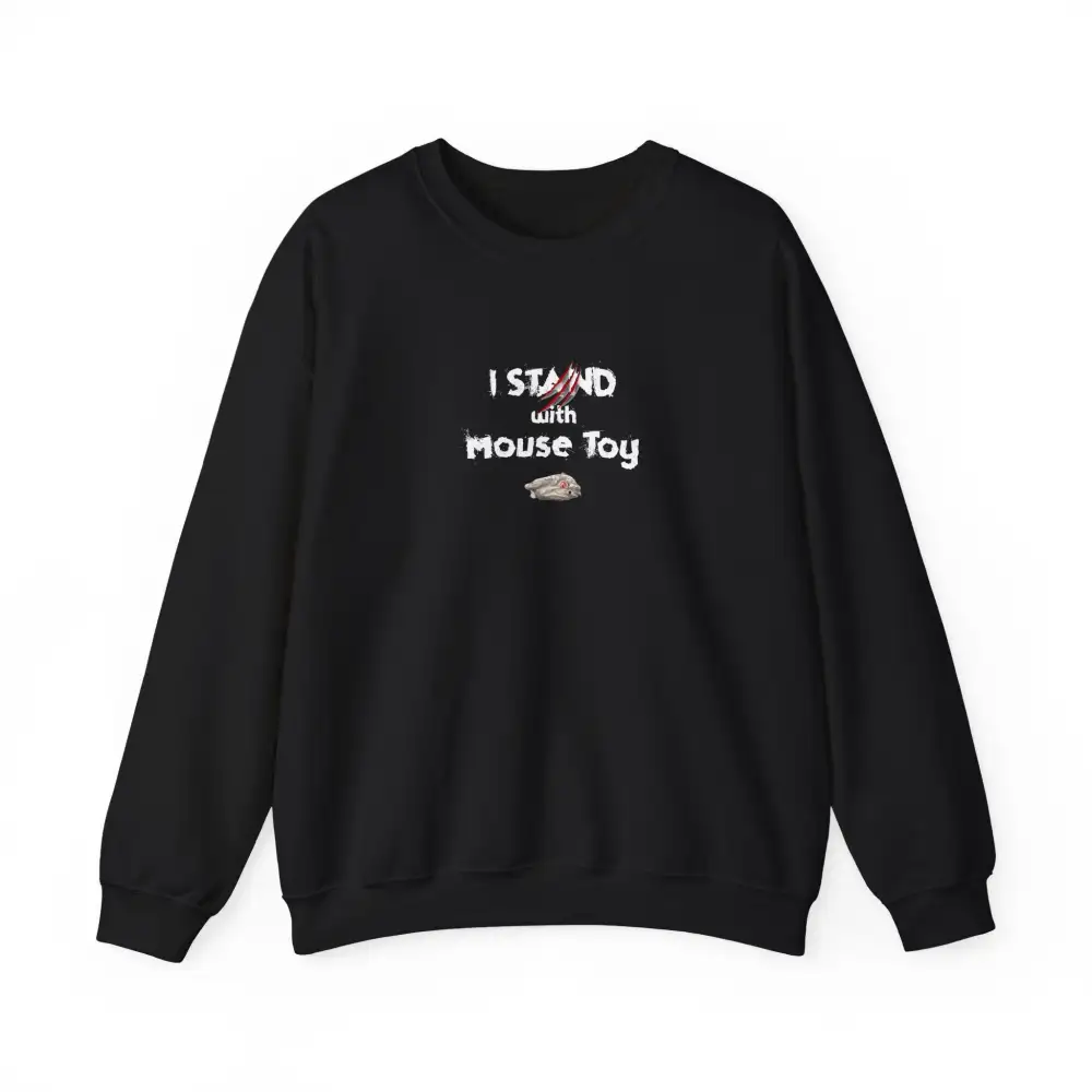 Mouse Toy Cat Crewneck Sweatshirt