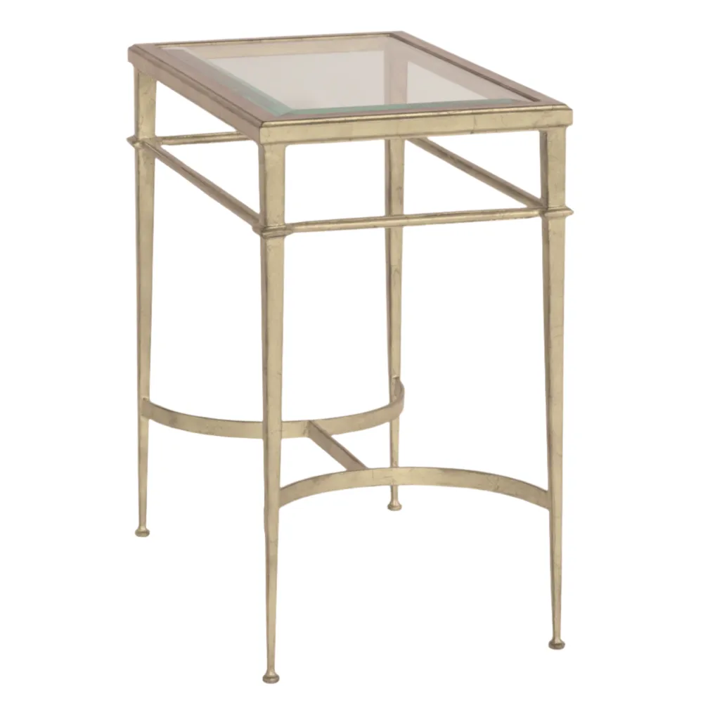 Glass Top Side Table