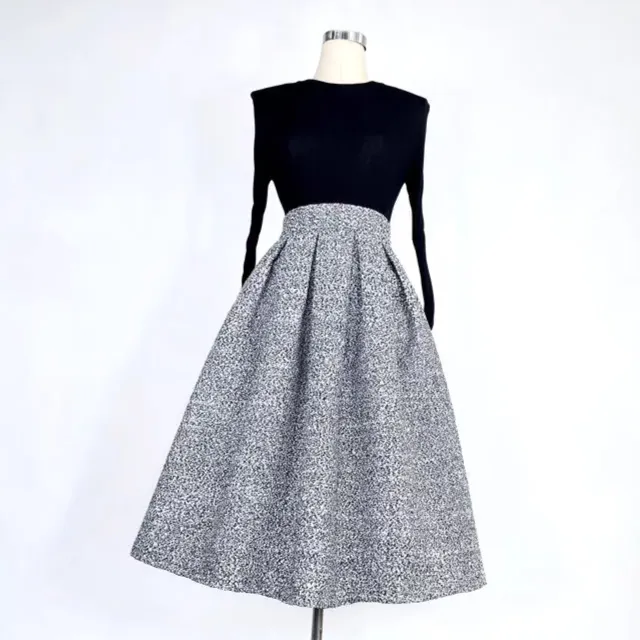 Versatile Campus Everyday Casual Wool Skirt