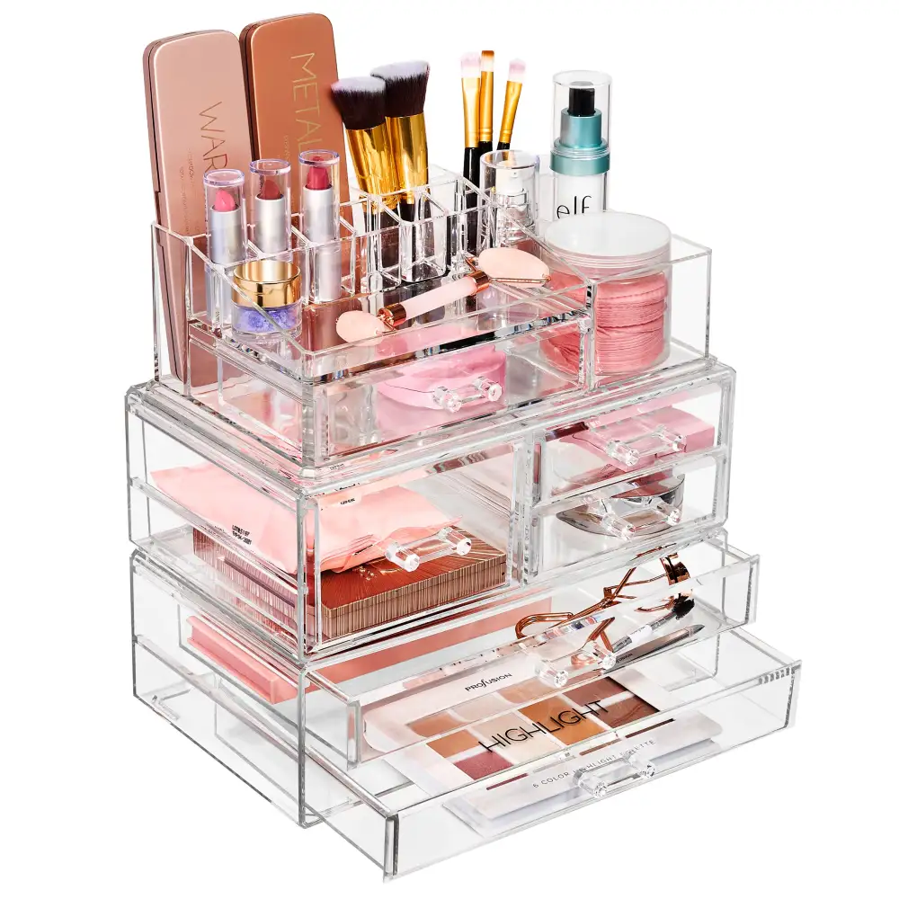 Cosmetic Storage Box Drawer Pc