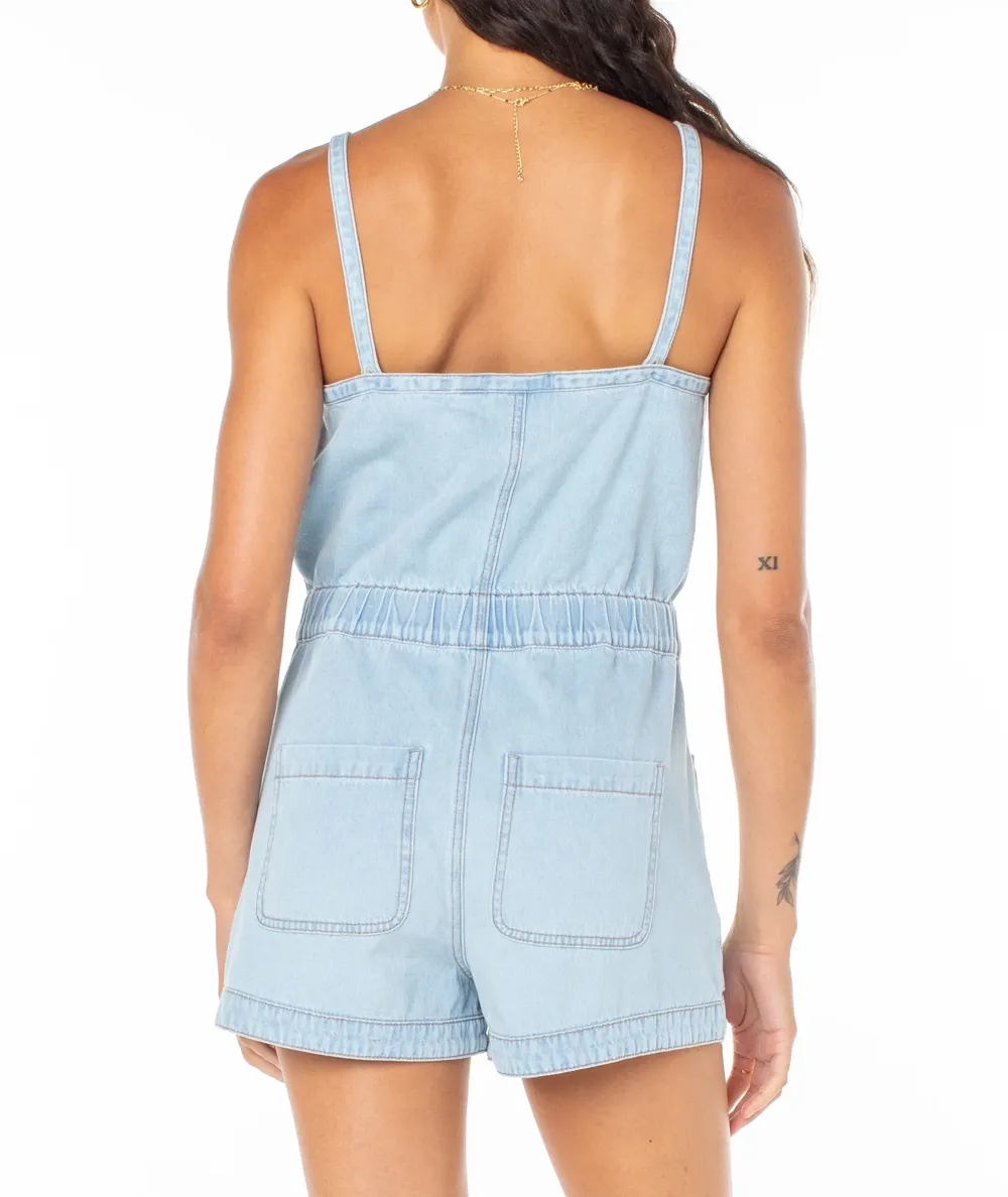 Jeans Button-Up Jumpsuit