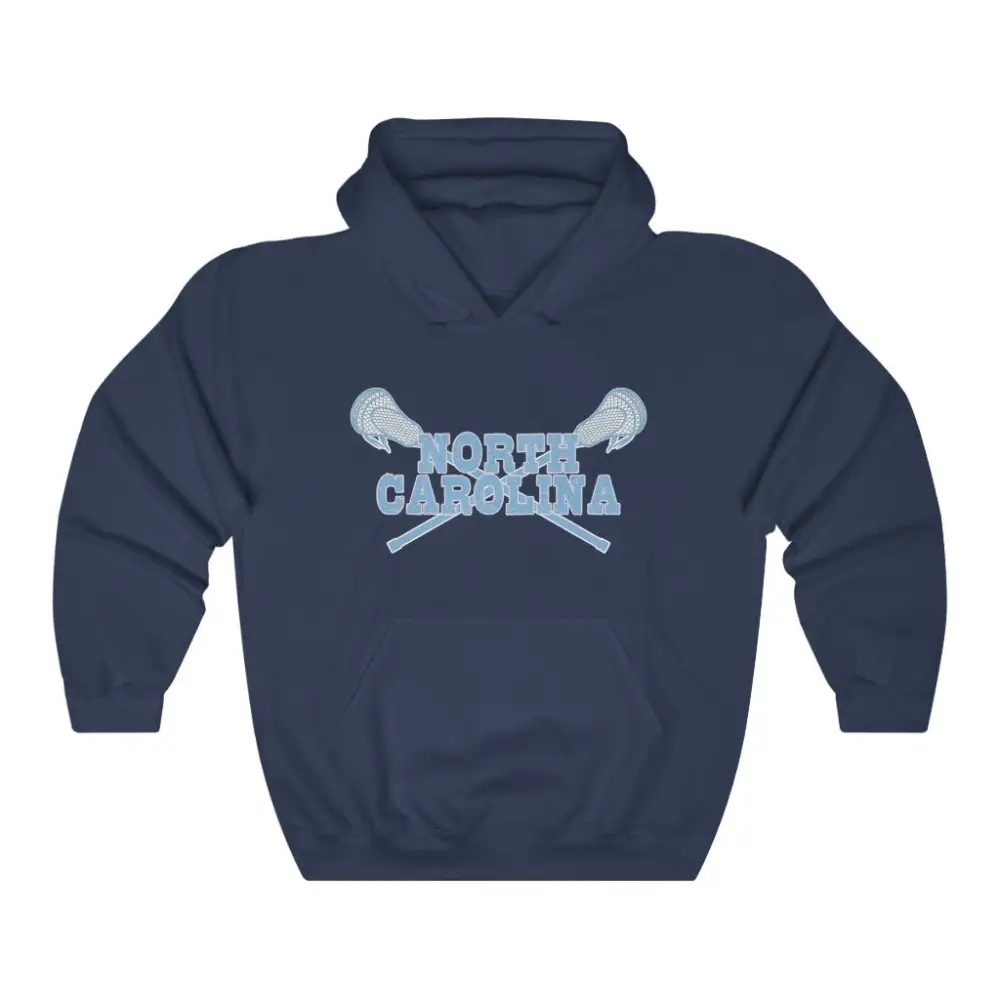 Crossed Sticks Lacrosse Graphic Pullover Hoodie