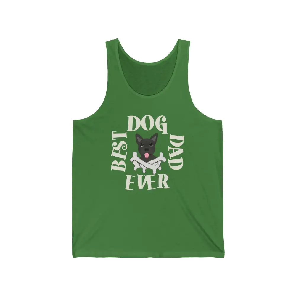 Dog Dad Puppy Graphic Tank Top