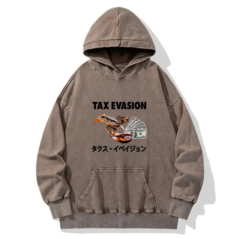 Funny Washed Hoodie