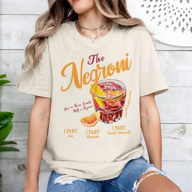 A Drink-Inspired Graphic T-Shirt