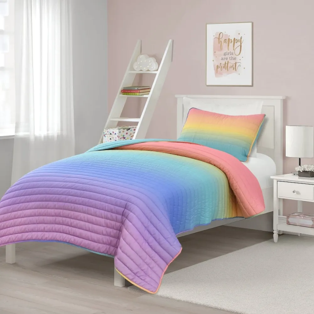 Solid Quilt Bedding Set
