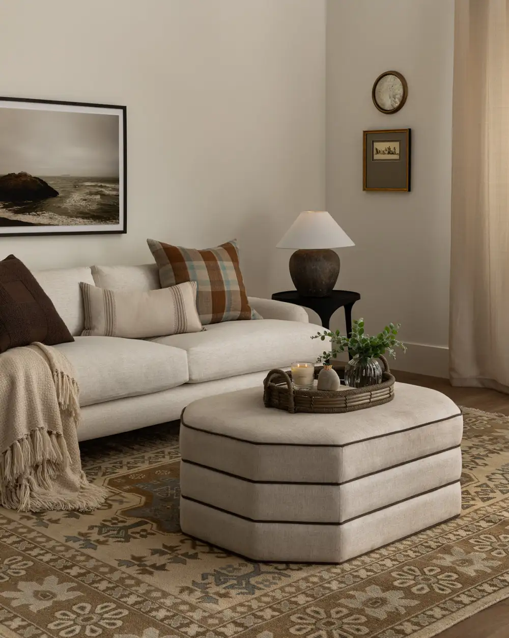Tailored Hand-Knotted Wool Area Rug