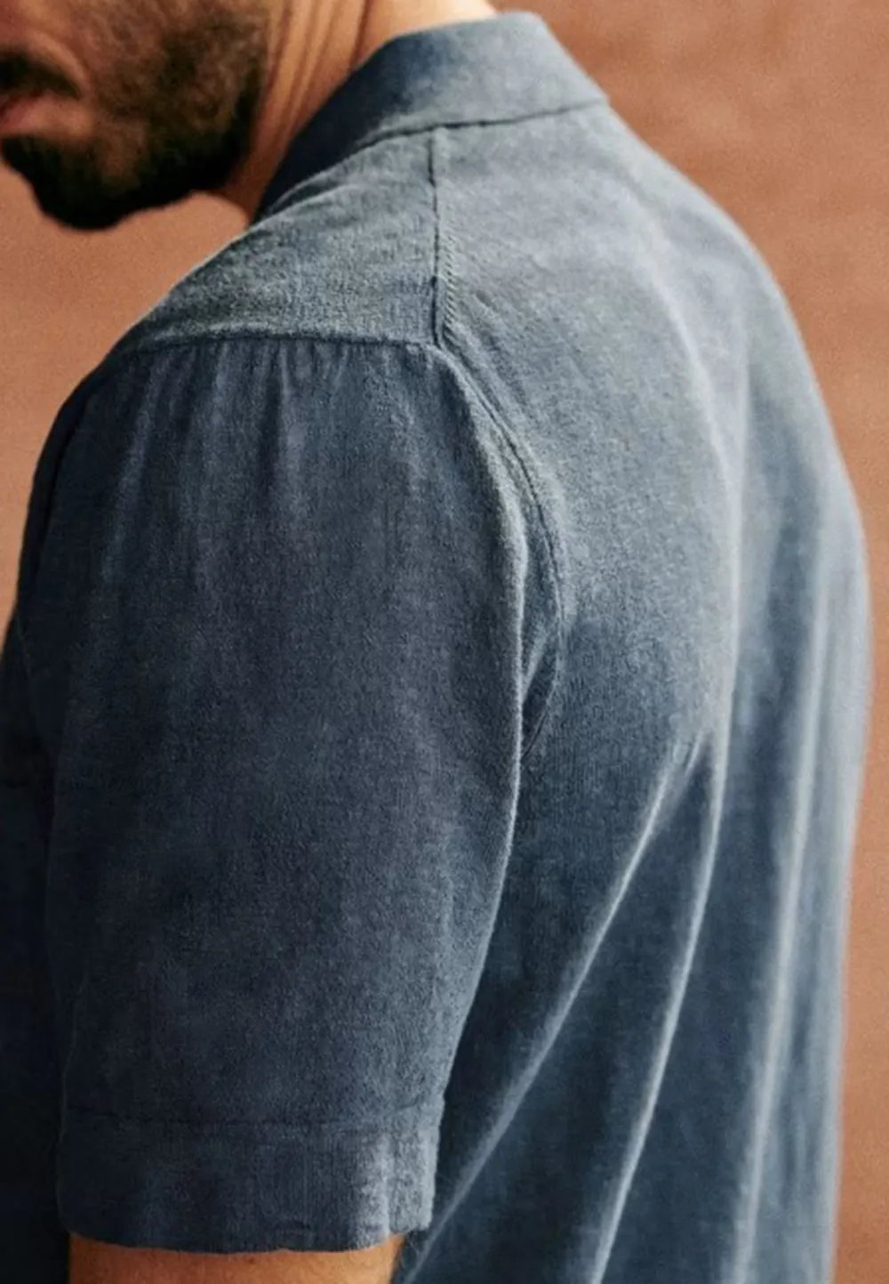 Burgundy Patch Pocket Short Sleeve Camp Shirt