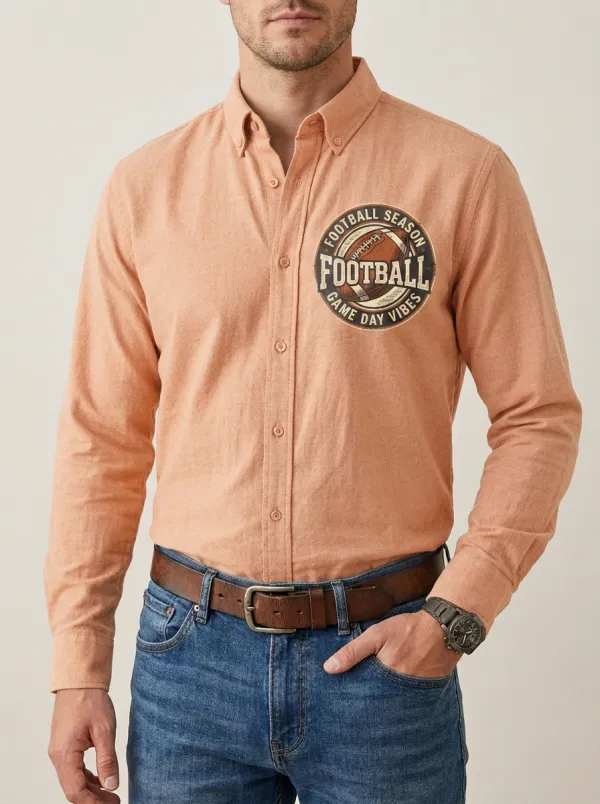 Football Graphic Casual Shirt