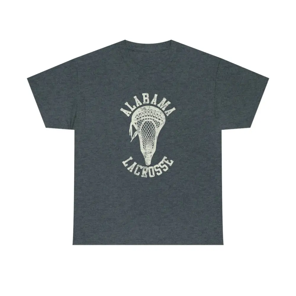 Alabama Lacrosse With Vintage Lacrosse Head Shirt