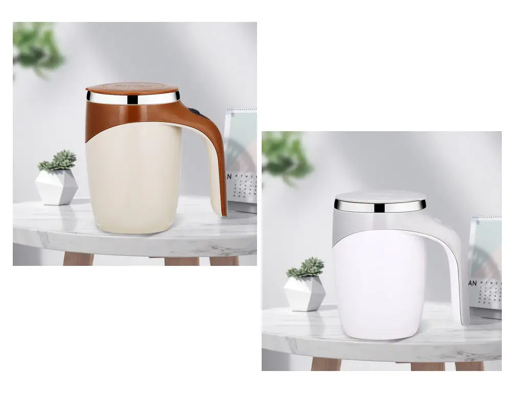 Rotating Rechargeable Coffee Cup