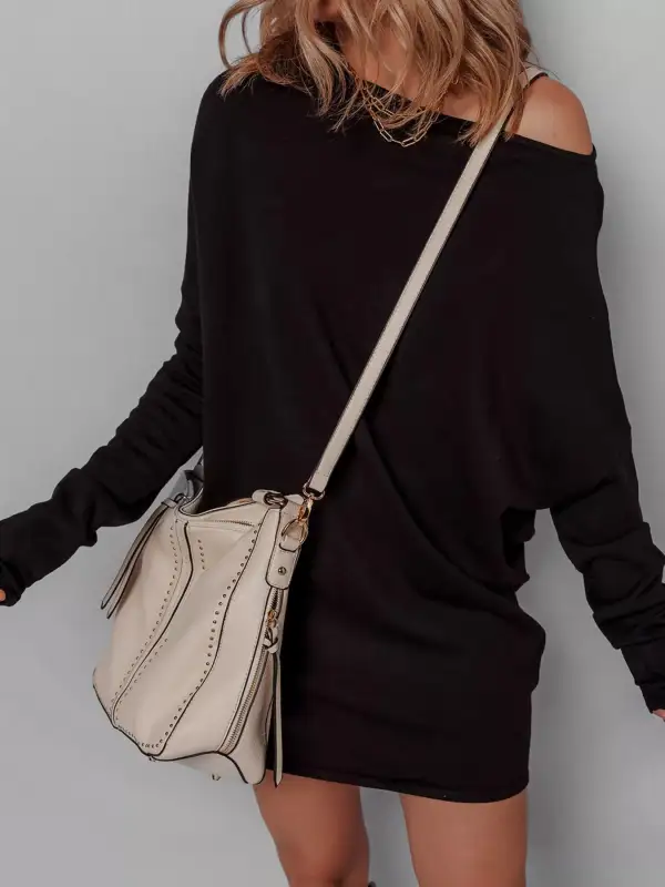 Asymmetric Mini Dress