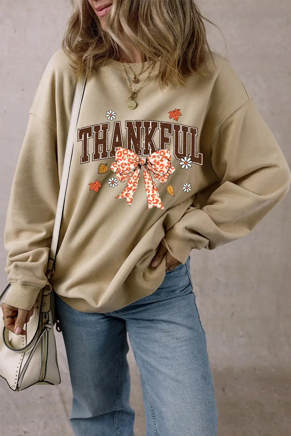 Modern Round Neck Everyday Sweatshirt