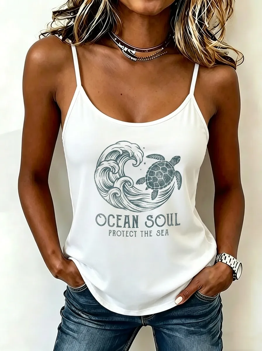 Ocean Soul Sea Tank Top Classic