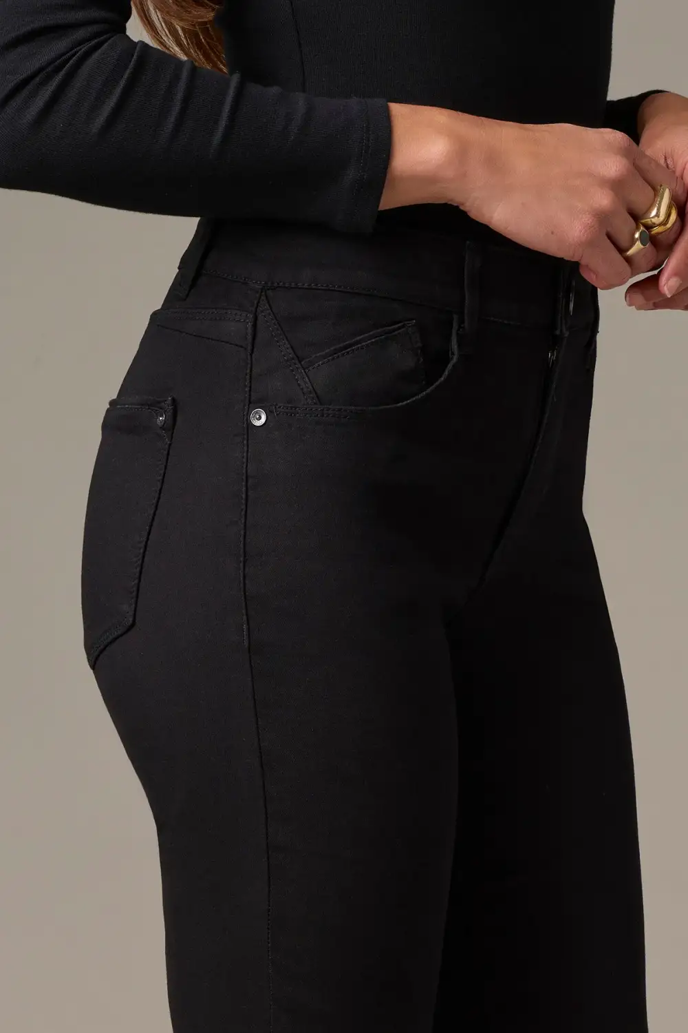High Rise Ankle Skinny Jeans