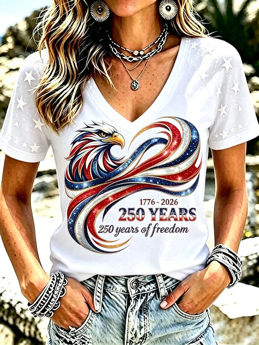 Women'S U.S. 250Th Anniversary  Print T-Shirt
