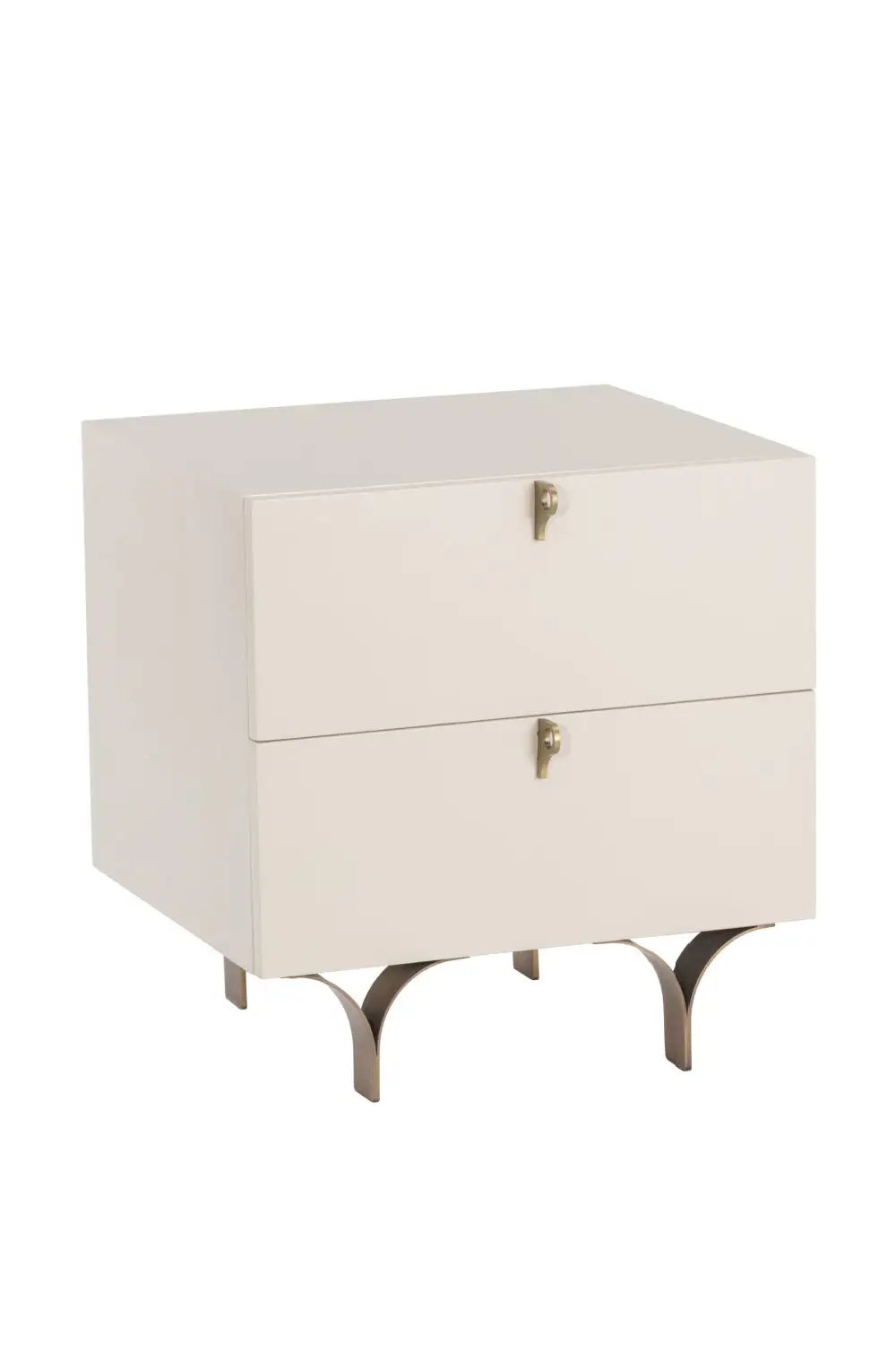 Textured Wood Drawer Nightstand