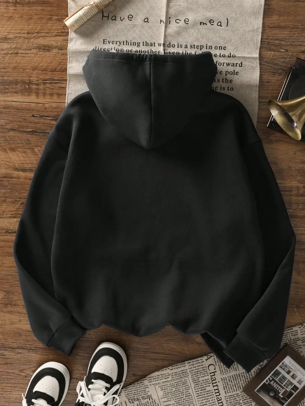Gray Number 23 Casual Hoodie