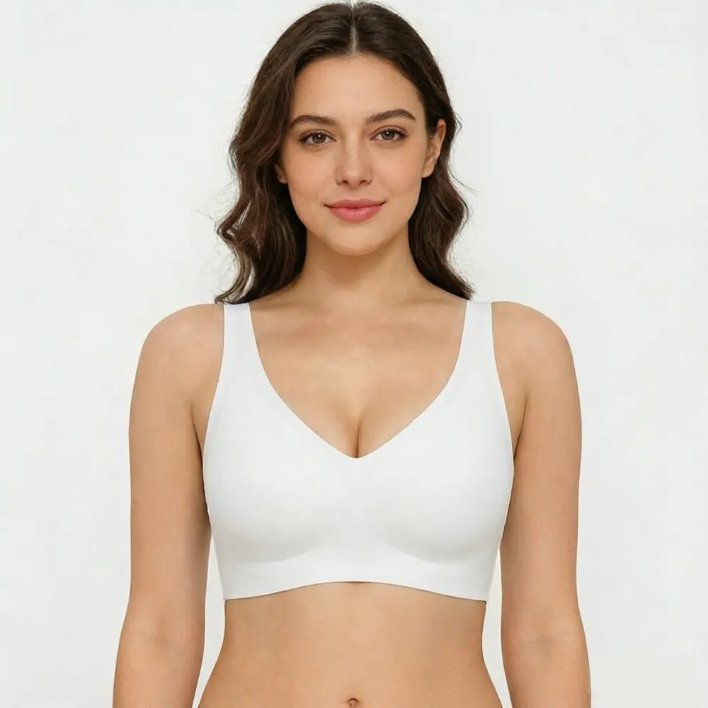 🏆 🔥Super Firming Leopard Print Jelly  Bra | Women Wirefree Bras 👍No More Sagging Breasts