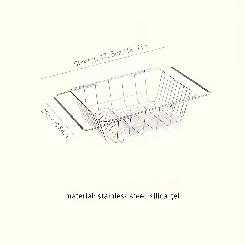 Stainless Steel Sink Dish Rack