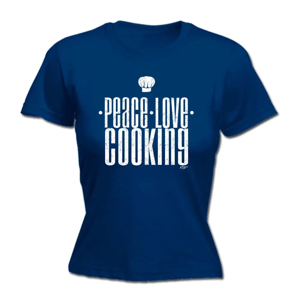 Peace Love Cooking Graphic Tee