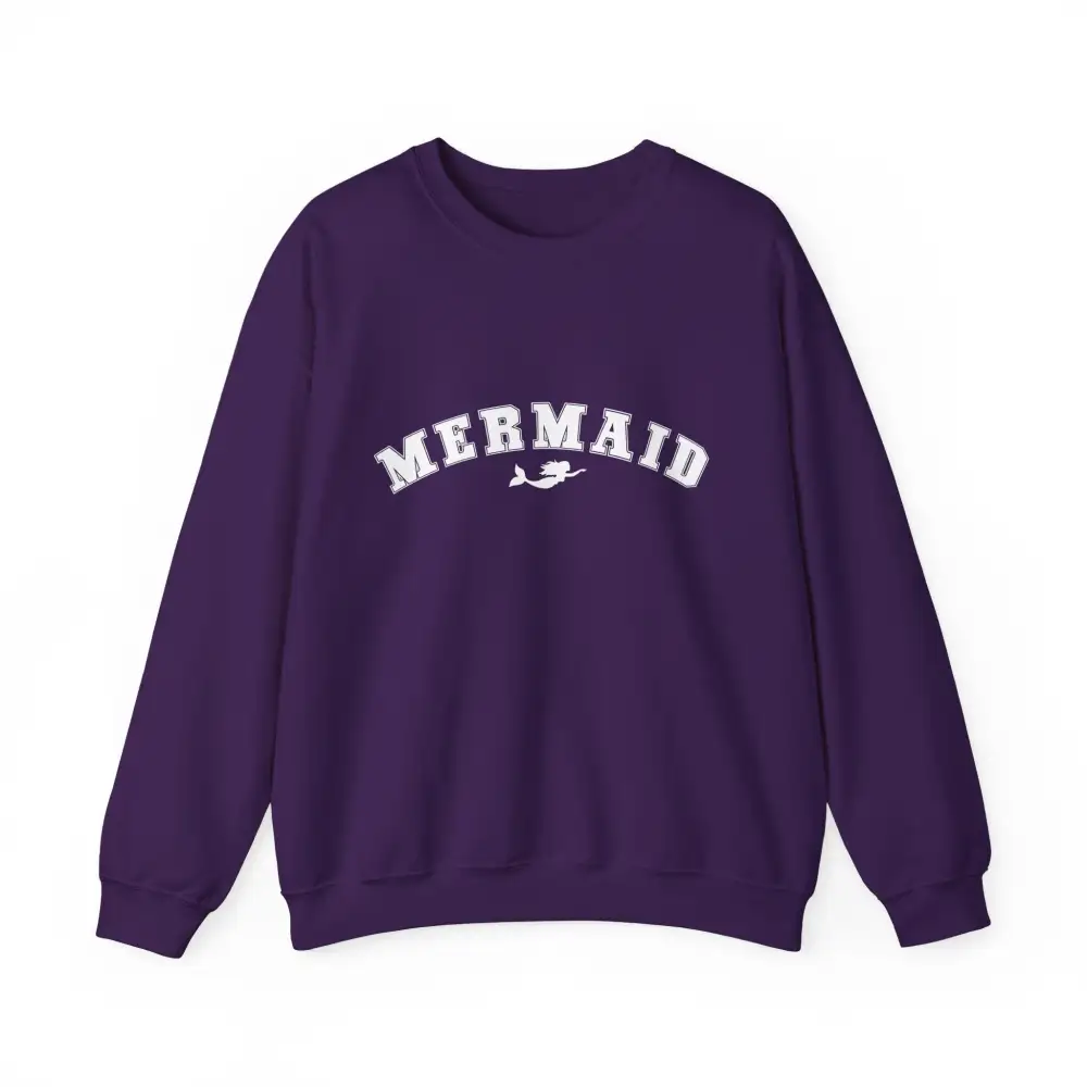 Mermaid Graphic Crewneck Sweatshirt